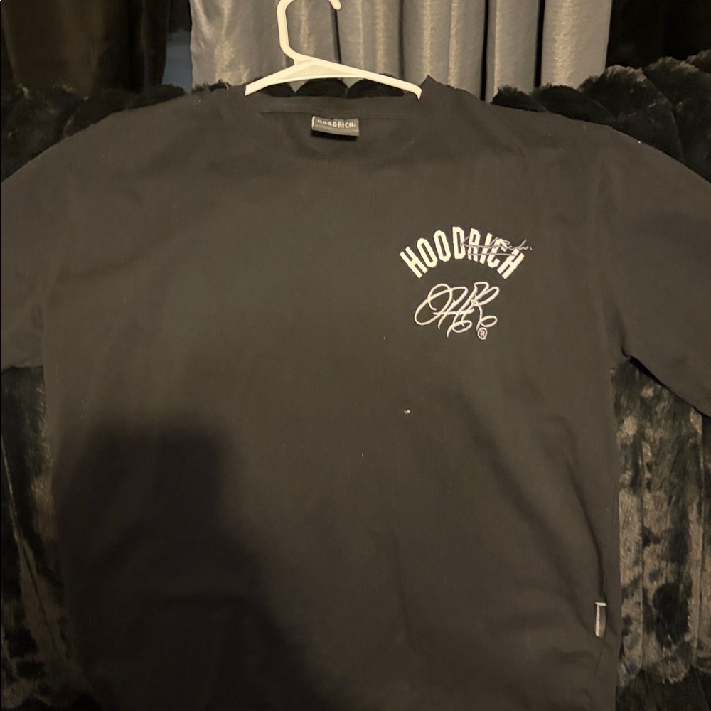 Hoodrich Black Short Sleeve Tee